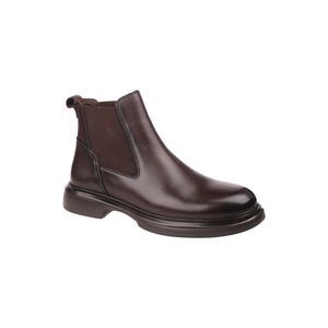 M476 Men's Classic Genuine Leather Chelsea Boots Slip Resistant Autumn Winter Casual Walking Footwear - Product Image 3