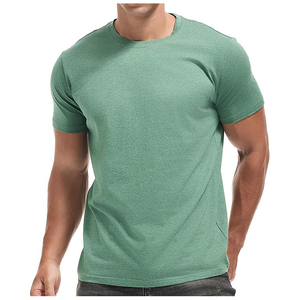 เสื้อยืดผ้าฝ้ายสำหรับผู้ชายเสื้อยืดวิ่งตามสั่ง240แกรมฤดูร้อน - Product Image 1