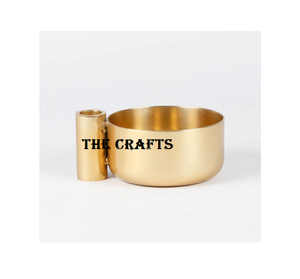 Greatest Quality Round Shape <b>Candle</b> Holder In Aluminum <b>Gold</b> Color <b>Candle</b> Holder For Wedding Event And Party Decor - Product Image 6