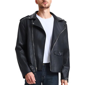 Chaqueta de Invierno para Hombre de Lona y Cuero con Logotipo Personalizado, Diseño Propio, Cuello Alto, Logotipo en la Parte Delantera - Product Image 5