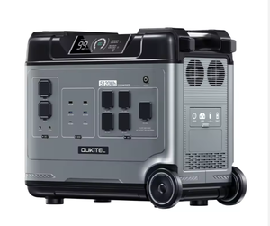 Station d'alimentation portable haute capacité 5120Wh avec 2 panneaux solaires 400W – Générateur solaire LiFePO4 2200W - Product Image 4