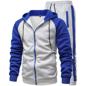 Venta al por mayor 100% algodón cremallera chándal Casual Streetwear cepillado polar invierno negocios marca promocional ropa Logo estampado - Product Image 2