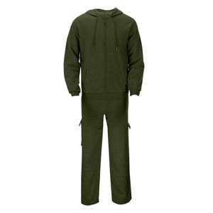 Wholesale Mens Tracksuit Set | Gym & Jogging <b>Hoodie</b> with Jogger Pants | Fitness <b>Running</b> Sweat Suit with Zip Pockets - Product Image 2