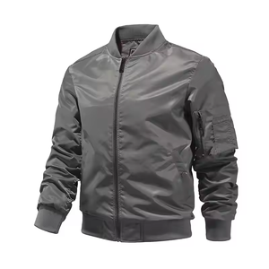 Chaqueta Abrigada Ligera al por Mayor, Chaqueta de Invierno Personalizada con Relleno de Burbujas, Chaqueta Cortavientos para Hombre, Tallas Grandes - Product Image 3