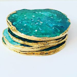 Posavasos de resina hecho a mano de alta calidad para uso en comedor y bar - Product Image 3