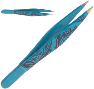 KAAMIR INSTRUMENTS-Pincettes à sourcils en acier inoxydable, pointe pointue, écologique, légères et réutilisables, vente en gros - Product Image 6