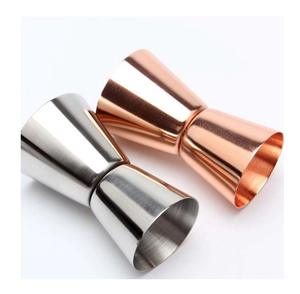 Vidrio de Jigger de cobre de alta calidad para beber vino Cerveza Pieza extra Premium Fabricación de Jigger de cobre de La India - Product Image 6