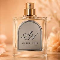 Étiquettes personnalisées en titane pour flacons de parfum, forme arquée, logo sur mesure, monogramme en écriture cursive, autocollant en aluminium gravé