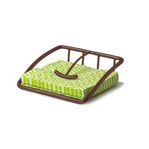 Panier à serviettes en fer avec finition martelée ajoutant une beauté artistique aux cuisines traditionnelles et contemporaines - Product Image 1