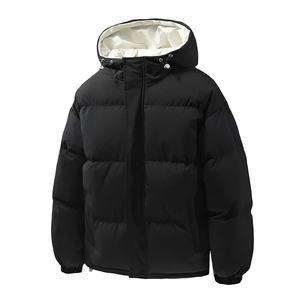 Manteau d'hiver en coton, doudoune matelassée épaisse à capuche pour hommes et femmes, coupe décontractée, vêtement d'extérieur 2026 - Product Image 6