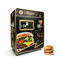 Distributeur automatique de hamburgers intelligent à écran tactile, distributeur de nourriture chaude