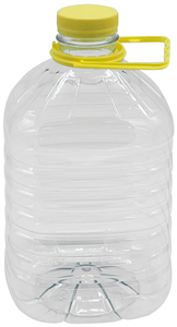 Contenitore in Plastica con Maniglia e Tappo PET da 5 Litri - Product Image 1
