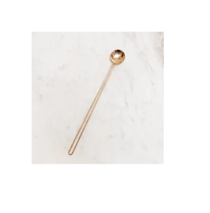 Meilleure vente Design moderne Cuillère de bar en laiton de grande taille Artisanat personnalisé pour les mariages Polonais miroir - Product Image 1