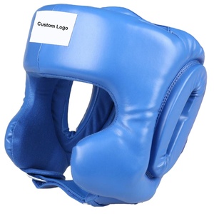 Casco de cuero PU de alta calidad, protector de cabeza, equipo de seguridad competitivo para Fitness y lucha del proveedor paquistaní a la venta. - Product Image 4