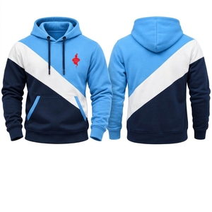 Sudadera con Capucha Moderna para Hombre, Tejido de Mezcla de Algodón Suave para Comodidad Relajada en Aventuras al Aire Libre y Vida Diaria - Product Image 6