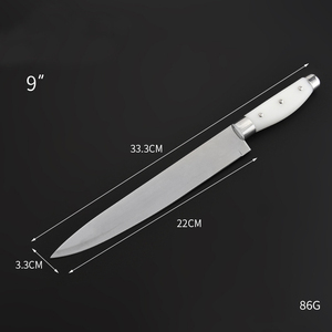 Venta al por mayor personalizado de calidad superior OEM ODM servicio de cocina de acero inoxidable cuchillo de Chef afilado para carne cuchillo de frutas - Product Image 4