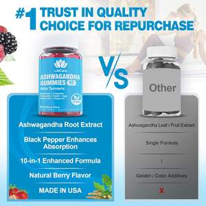 <span class=keywords><strong>Vigo</strong></span>-Gomitas de Ashwagandha para apoyo inmunológico, suplemento de extracto de raíz de Ashwa orgánico de 2000mg para <span class=keywords><strong>mujeres</strong></span> y hombres - Product Image 2