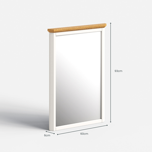 Miroir encadré en bois - Product Image 4
