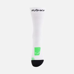 Floky Calza <b>Run</b> Up Medium Fluorescent Green/White L-XL 44-47 Sports <b>Socks</b> - Product Image 3