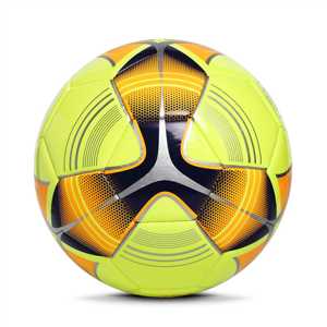 Pelota de fútbol de PVC fluorescente cosida a máquina, fútbol de 32 paneles, tacto suave, cubierta duradera y excelente retención de aire para entrenamiento - Product Image 5