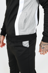 2022 dernière mode Logo personnalisé hommes survêtements Sport survêtement avec grande taille Option 2 pièces survêtements ensembles en vrac survêtements - Product Image 5