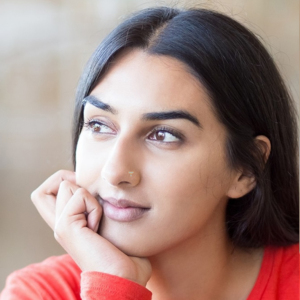 Épingle à nez au design unique en or jaune 14KT avec diamant rond 0.057 CT larme véritable diamant bijoux de corps pour cadeau de mariage - Product Image 5