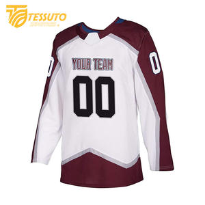 เสื้อเจอร์ซีย์ฮอกกี้น้ำแข็งแห้งเร็วระบายอากาศไม่มีปริมาณการสั่งซื้อขั้นต่ำสั่งตรงจากผู้ผลิตในปากีสถาน - Product Image 2