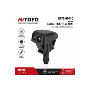Juego de Boquillas de Lavaparabrisas para Mazda 323 626 (2 Piezas) - Boquillas Inyectoras - Product Image 1