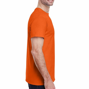 Camisetas de punto básicas de cuello redondo rojo de alta calidad para hombre de algodón, camisetas para hombre al por mayor, camisetas de nuevo producto 2023 - Product Image 1