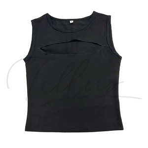 Top Corto de Mujer al por Mayor, Nuevo Diseño, Formal, Veraniego, Ecológico, de Alta Calidad, Algodón y Poliéster, Precio Bajo - Product Image 1