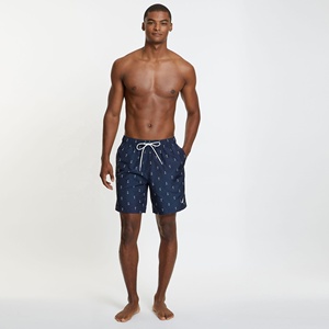 Pantalones cortos deportivos para hombre de nuevo estilo personalizados Spandex/Nylon para entrenamiento al aire libre de secado rápido para hombre Fitness Running pantalones cortos de entrenamiento con logotipo personalizado - Product Image 4