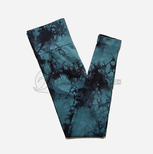 Nouveaux leggings de sport push-up sans couture tie-dye pour femmes taille haute vêtements de sport de fitness taille moyenne avec legging à motif solide - Product Image 3