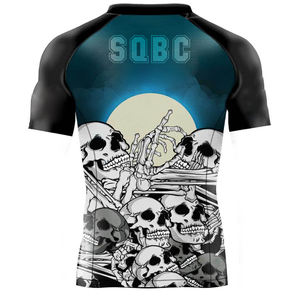 Mma <b>Rash</b> <b>Guard</b> Tops Rashguard, Custom Compression Shirts For Men, Compression Long Sleeve Compression Shirt <b>Rash</b> <b>Guard</b> - Product Image 2