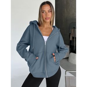 Nueva moda Sudadera con capucha para mujer Sudaderas con capucha para mujer Top de manga larga Sudadera con capucha informal de talla grande para mujer - Product Image 1