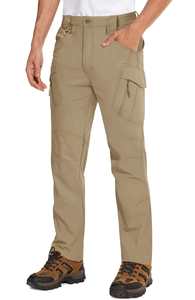 Oversized <b>Patch</b> Cargo Pockets Joggers Men's Training Workout Jogger Pants With Elastic Cuff - Product Image 4