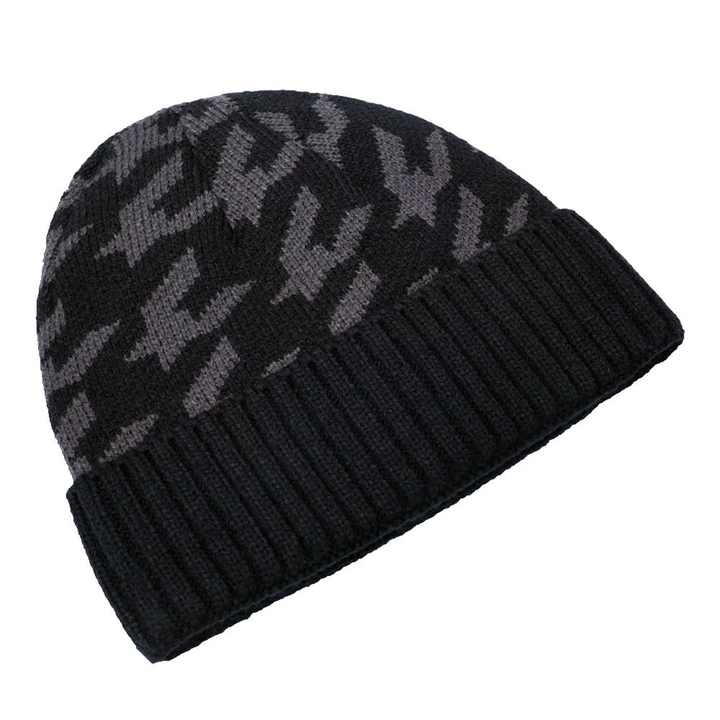 Comfortable Men Beanie Caps Color Striped Design Customized Logo Made ...