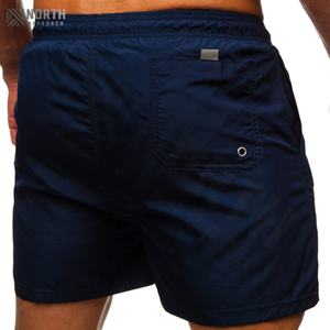 Pantalones Cortos Deportivos Casuales para Hombre, de Secado Rápido, Ligeros, Transpirables, de Tela de Lona, Cintura Media, Cierre con Cordón, para Gimnasio - Product Image 5