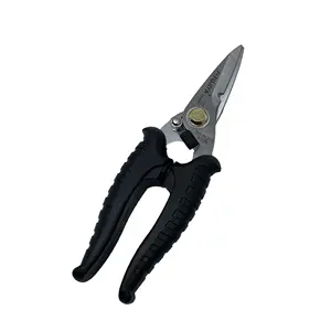 New Premium Anti-rust features Black Chrome Plated Stainless Steel Electrician Multi Tools Scissors