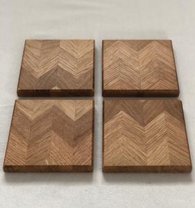 Handmade Luxury Beaded <b>Coasters</b>-Eco-Friendly Boho <b>Drink</b> <b>Coasters</b> Polyester Backing Customizable for Wedding Banquet (4x4 Inch) - Product Image 1