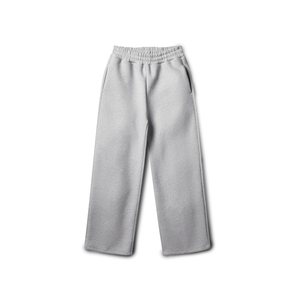 Custom Flare Sweat <b>Pants</b> Manufacturer Heavy Weight 500 Gsm Oversized French Terry Baggy Straight Leg Sweatpants for Men - Product Image 1