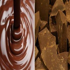 Theobroma 100% มวลโกโก้ธรรมชาติสีน้ำตาลเข้มที่ทำจากเหล้าโกโก้/วางสำหรับบริษัทอาหารและช็อกโกแลต