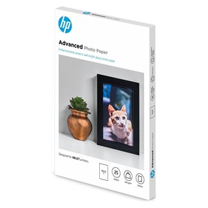 Papel Fotográfico Avanzado Q8691A 10 x 15 cm 25 Piezas 260 g/m² Tamaños A3 y A4 Disponibles - Product Image 2