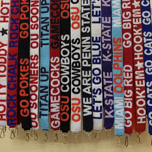 Ceinture perlée faite à la main pour sac à main épaule thème sport accessoire de remplacement de poignée de sac Durable pour femmes et filles - Product Image 4