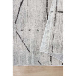 Netline Home Depot KD002 Area <b>Rug</b> Modern Velvet Design in <b>Grey</b> 100% Micro Polyester Non-Shed Easy-Clean Durable <b>for</b> <b>Bedroom</b> - Product Image 6