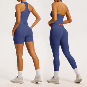 Stylish Women High Waist Thick Knitted Gym Wear Active Fitness Yoga Workout Sport Apparel for Exercise and Performance - Product Image 2