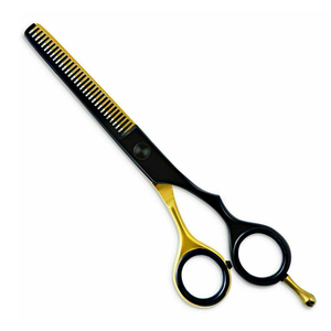 Tijeras de Acero Inoxidable para Cortar y Entresacar Cabello para Barberos Profesionales con Cuchilla Afilada - Product Image 1