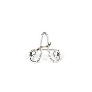 Silver Metal Polished Round Shape With Gold <b>Beads</b> Design Table Decoration exquisite hotel Napkin ring design royal look - Product Image 3
