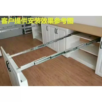 Aodeli Table à manger personnalisée moderne et minimaliste Vis zinguée coulissante extensible pour espace de vie pliable pour hôtels Vietnam