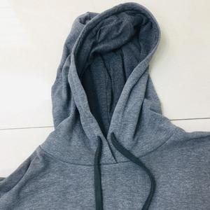 Sweat à capuche mi-zippé décontracté pour homme, coupe régulière, motif uni, nouveau, polaire, vêtements de sport, grande taille, sweat à capuche printemps, polyester/coton - Product Image 2