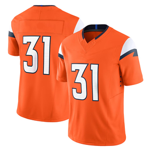 Nouveau style haut américain uni avec nom et numéro de l'équipe pour adultes hauts de football américain maillot de football américain pour hommes - Product Image 1